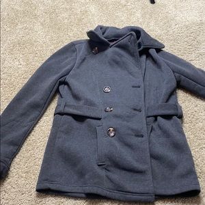 Grey button jacket
